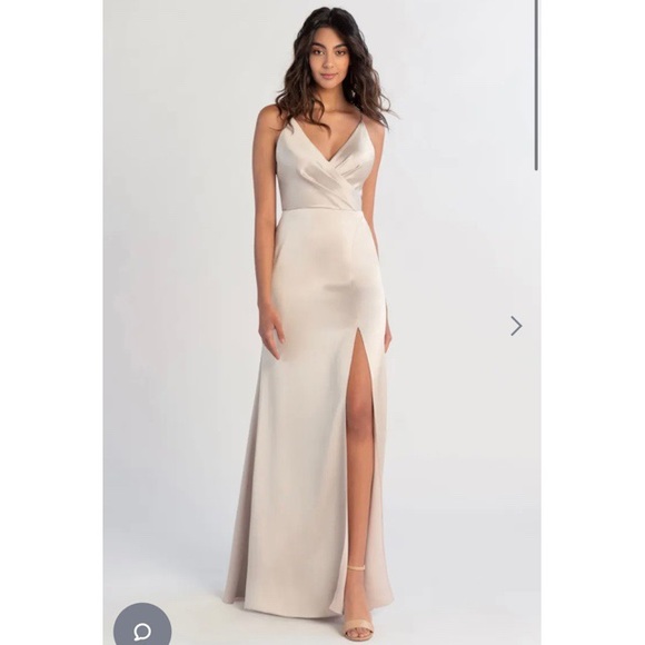 Jenny Yoo bridesmaid dress - Style: Becket, colour Prosecco - Picture 1 of 3